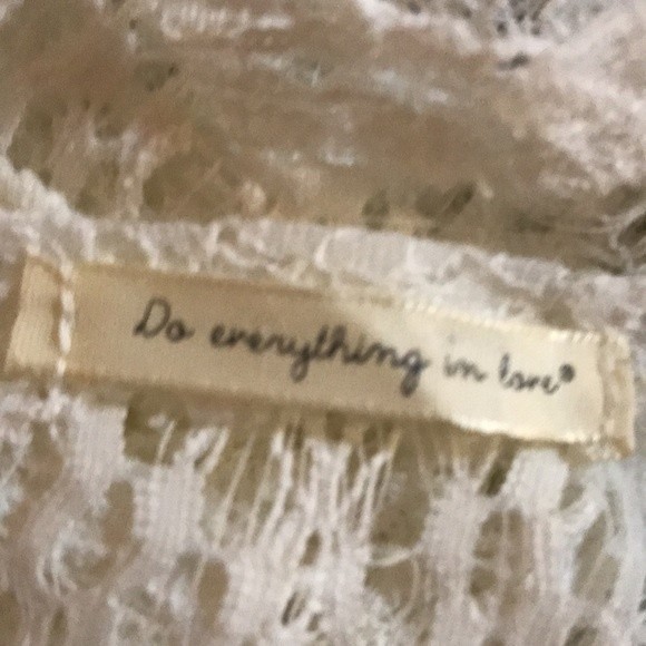 Lace Swim Suit Coverup 1 Size - Picture 5 of 6